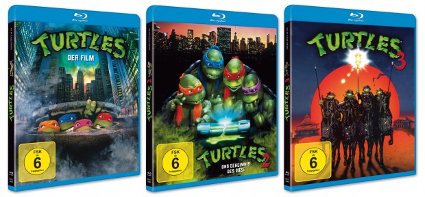 Turtles Trilogie Blu-Rays